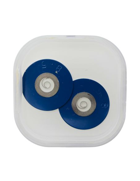 Blancpain 1185 - Cartier 205 - Audemars Piguet 2985 - Ressort de barillet avec bride (à l'unité) - Mainspring with clamp (per un