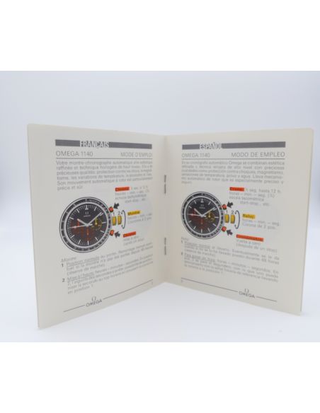 Omega Speedmaster AutoLivret - Booklet - Cal 1140