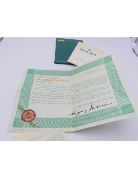 copy ofRolex 79173 Attestation-Garantie