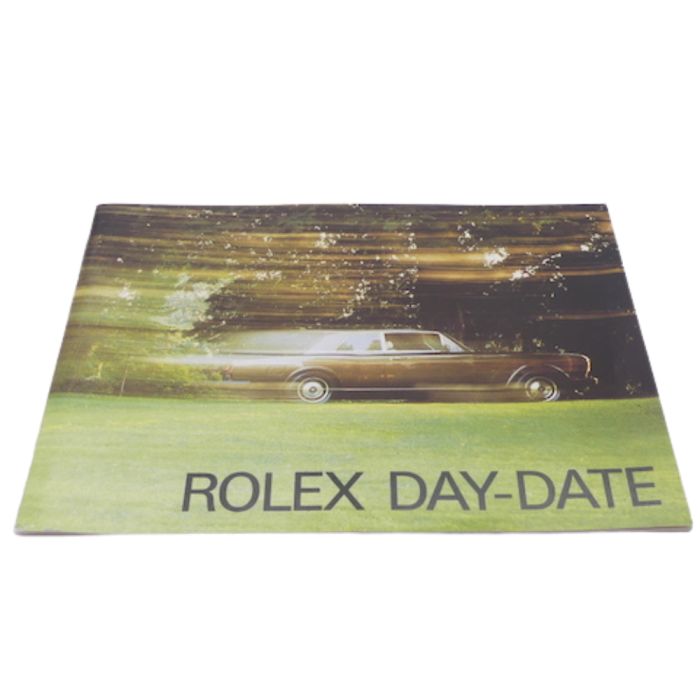 Rolex Day-Date Booklet - 1987