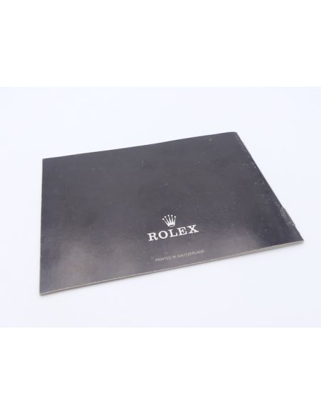 Rolex Day-Date Booklet - 1987