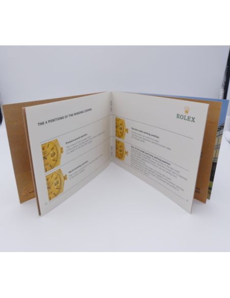 Rolex Day-Date Booklet - 1987