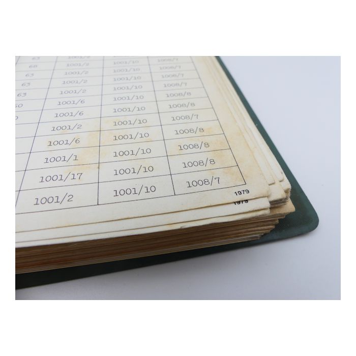 Rolex Classeur Oyster R20 - Oyster catalog - 1969 / 1979