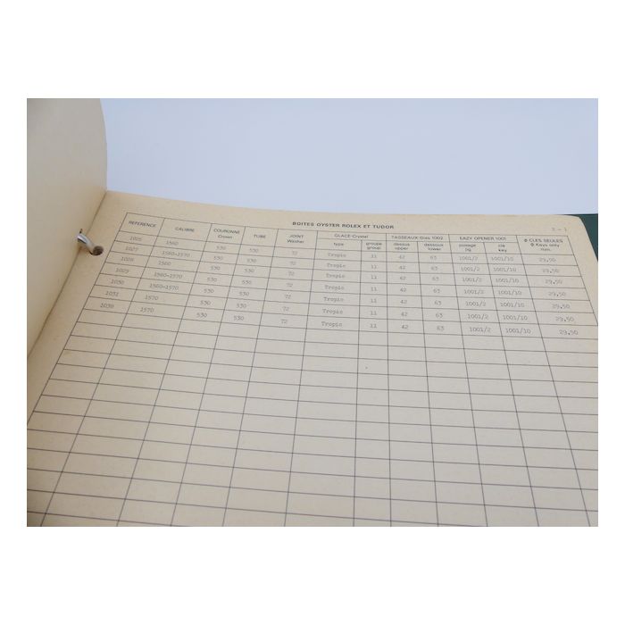 Rolex Classeur Oyster R20 - Oyster catalog - 1969 / 1979