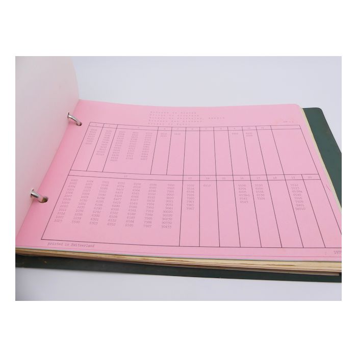 Rolex Classeur Oyster R20 - Oyster catalog - 1969 / 1979