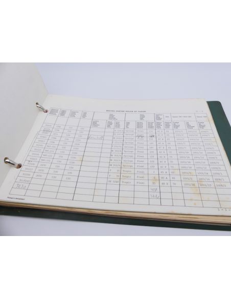 Rolex Classeur Oyster R20 - Oyster catalog - 1969 / 1979