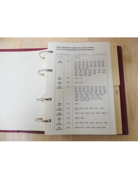 Omega Catalogues de pièces de rechange d'habillement - Vintage technical books