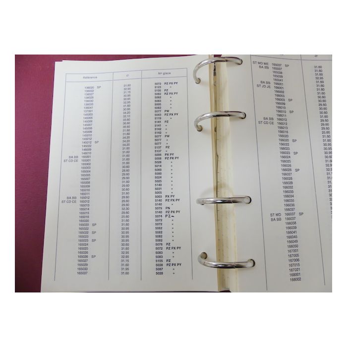 Omega Catalogues de pièces de rechange d'habillement - Vintage technical books