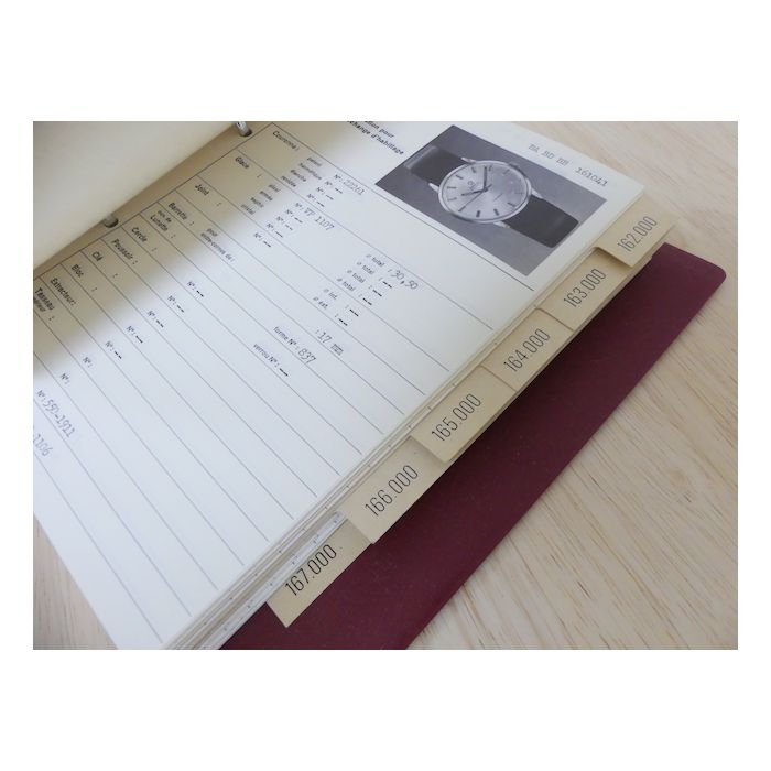 Omega Catalogues de pièces de rechange d'habillement - Vintage technical books