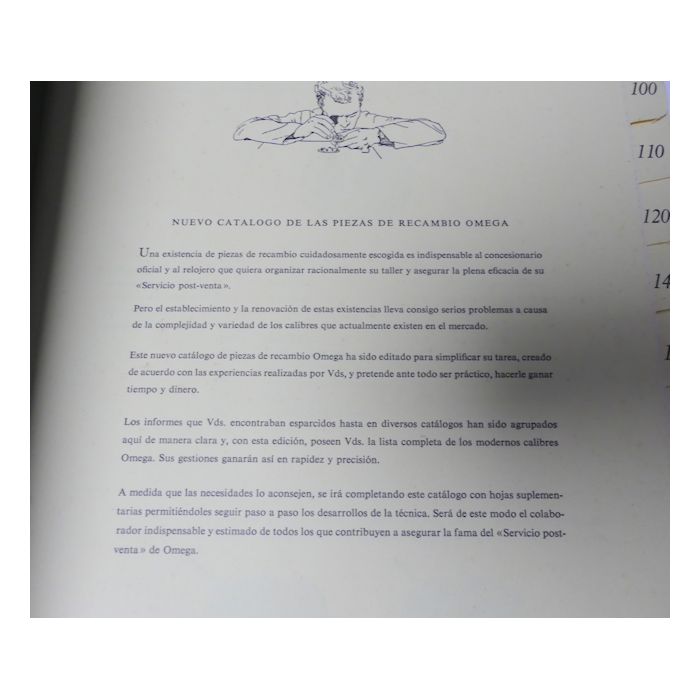 Omega GF 620-1 Catalogue des pièces - Spare parts Catalogue