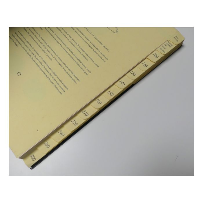 Omega GF 620-1 Catalogue des pièces - Spare parts Catalogue