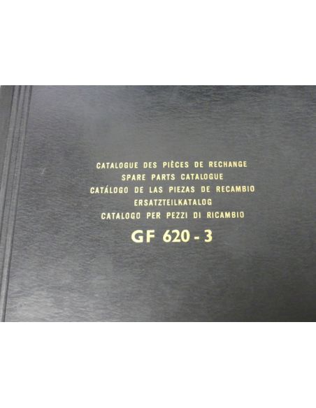 Omega GF 620-3 Catalogue des pièces - Spare parts Catalogue
