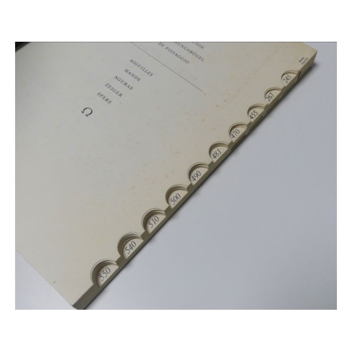 Omega GF 620-3 Catalogue des pièces - Spare parts Catalogue