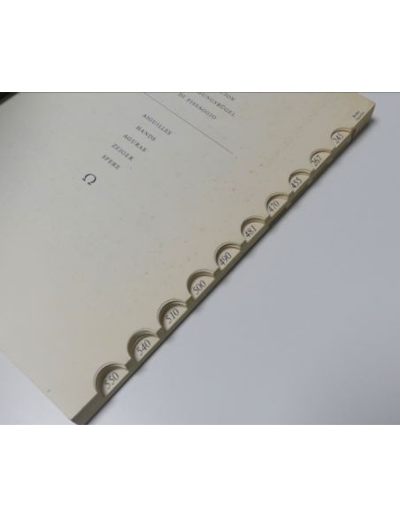 Omega GF 620-3 Catalogue des pièces - Spare parts Catalogue