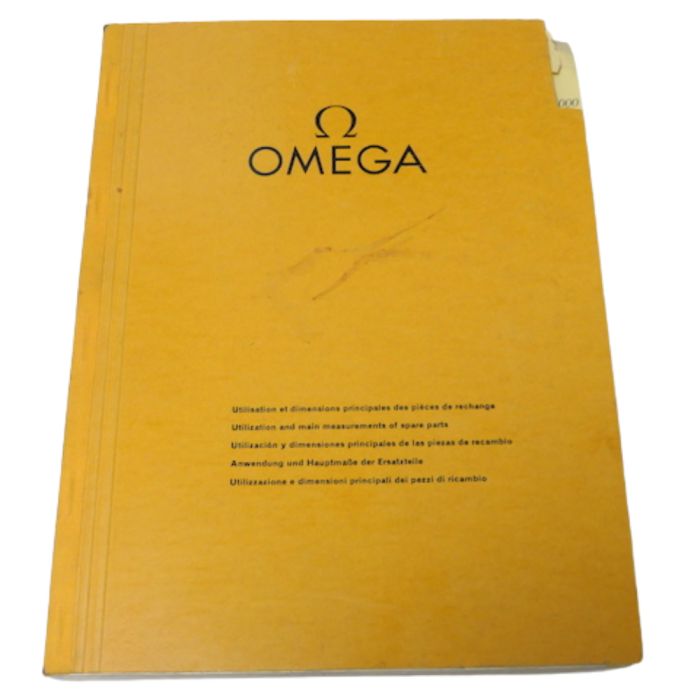 Omega Catalogue des pièces de rechange - Spare parts Catalogue - 1967