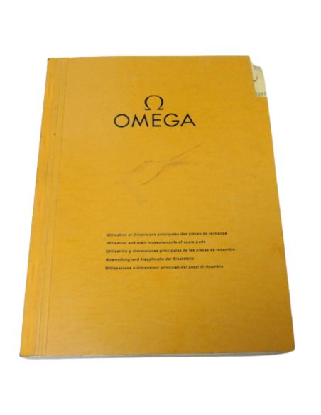 Omega Catalogue des pièces de rechange - Spare parts Catalogue - 1967