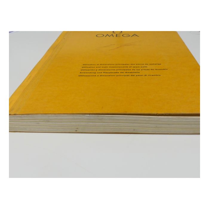 Omega Catalogue des pièces de rechange - Spare parts Catalogue - 1967