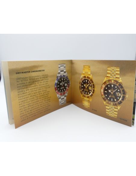 Rolex GMT-MASTER Booklet - 1987