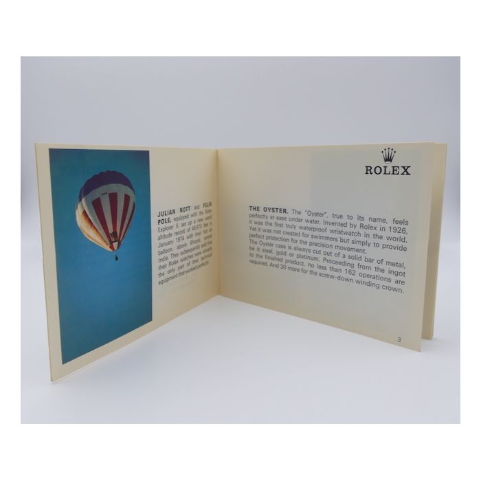 Rolex Booklet Your rolex Oyster - 1979
