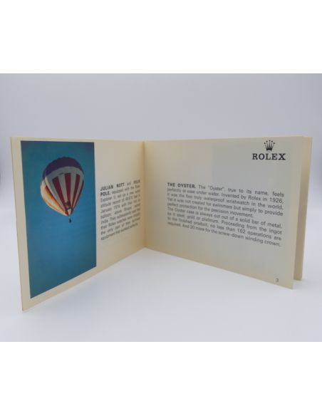 Rolex Booklet Your rolex Oyster - 1979