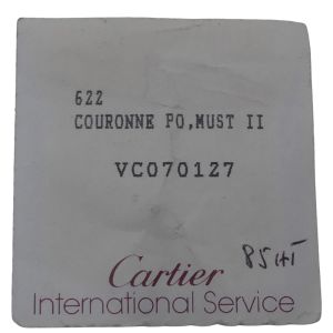 Cartier vermeil couronne - crown