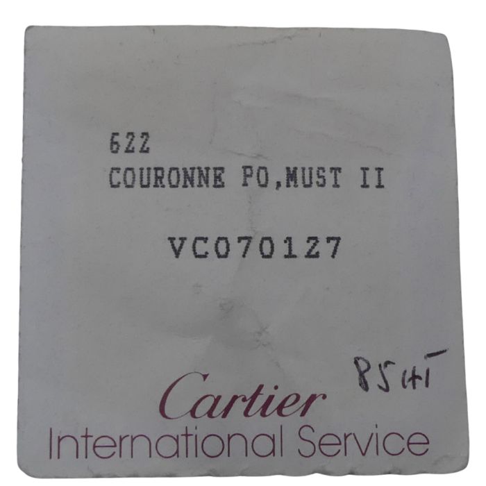 Cartier vermeil couronne - crown