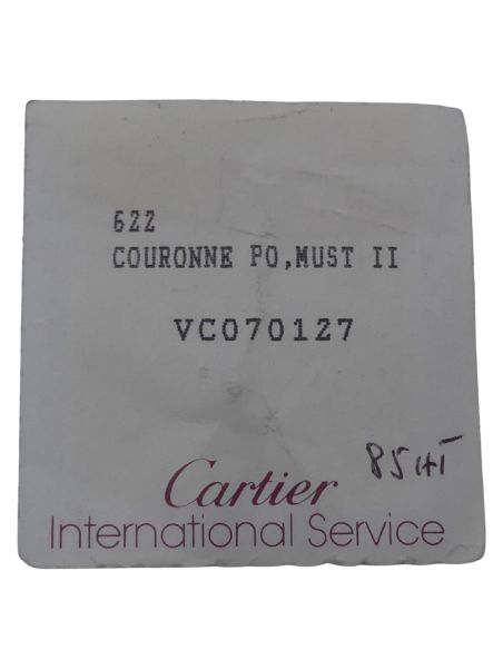 Cartier vermeil couronne - crown