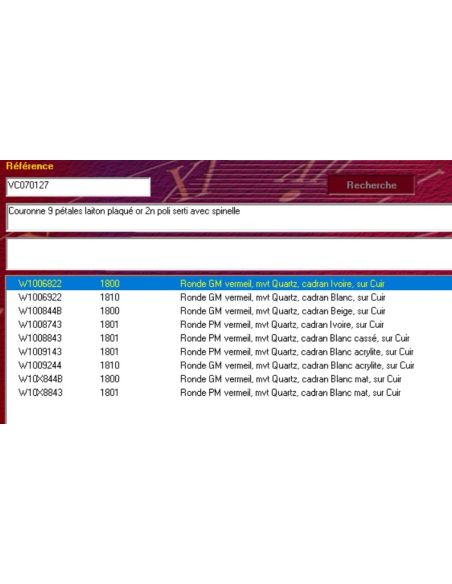 Cartier vermeil couronne - crown