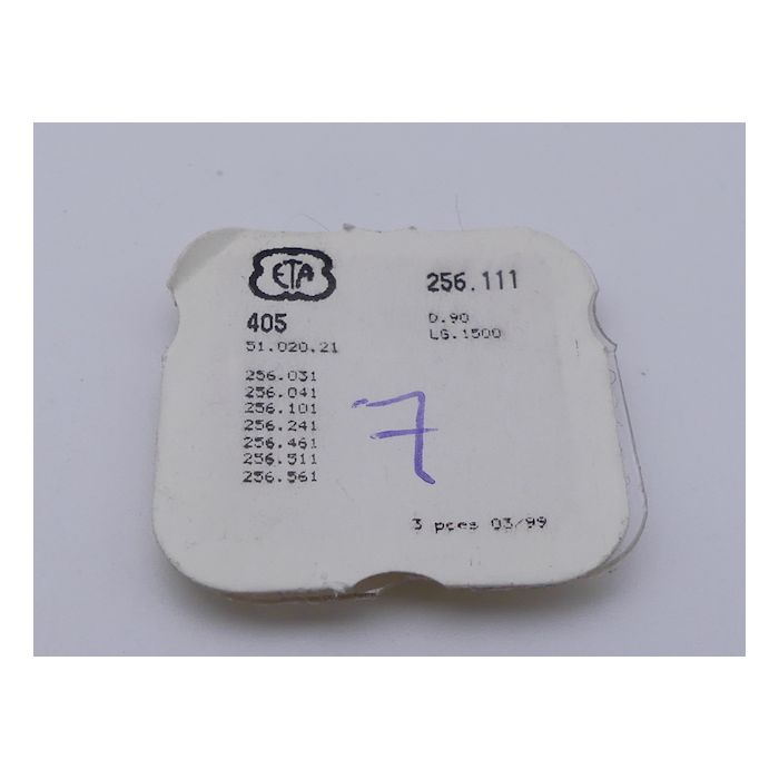 copy ofETA 256.111 - 404 Tige pour boite étanche (partie mouvement) (à l'unité) - Stem for waterproof case (movement portion) 