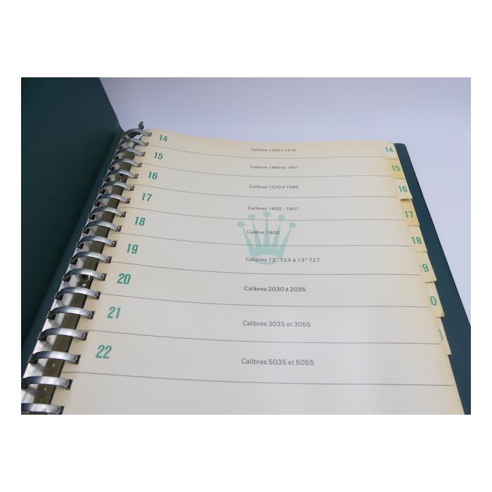 copy ofOmega GF 620-3 Catalogue des pièces - Spare parts Catalogue