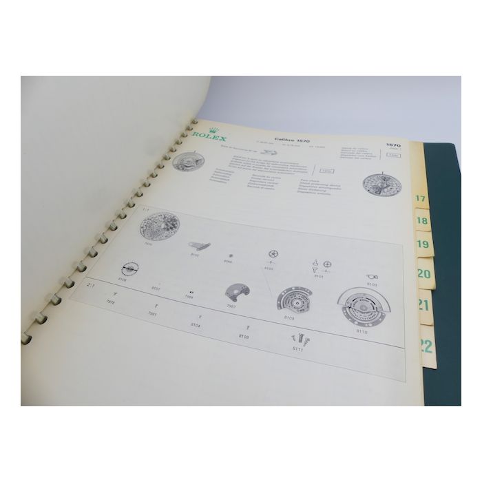 copy ofOmega GF 620-3 Catalogue des pièces - Spare parts Catalogue