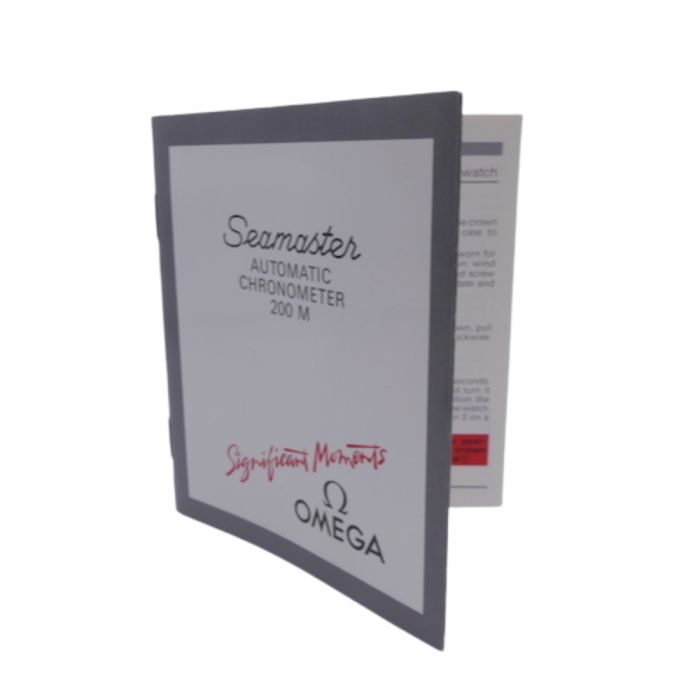 Omega Seamaster Auto 200m Livret - Booklet - Cal 1111