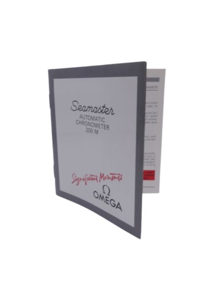Omega Seamaster Auto 200m Livret - Booklet - Cal 1111