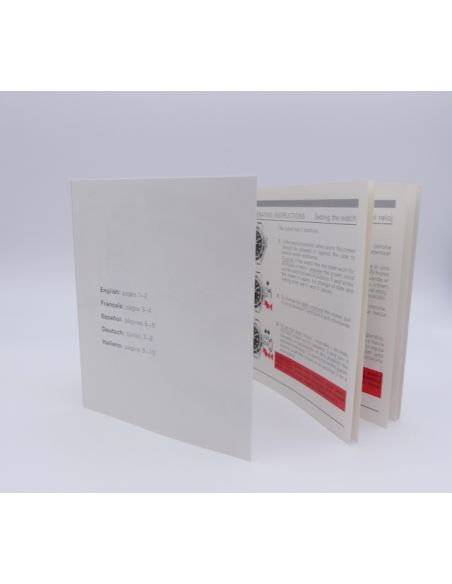 Omega Seamaster Auto 200m Livret - Booklet - Cal 1111