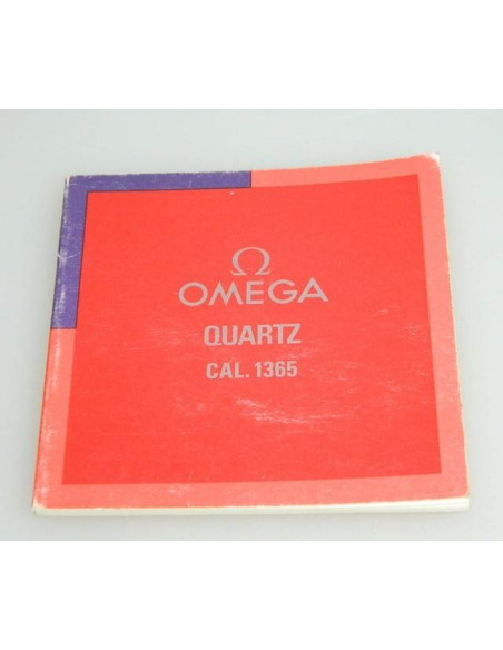 Livret Omega Cal 1365