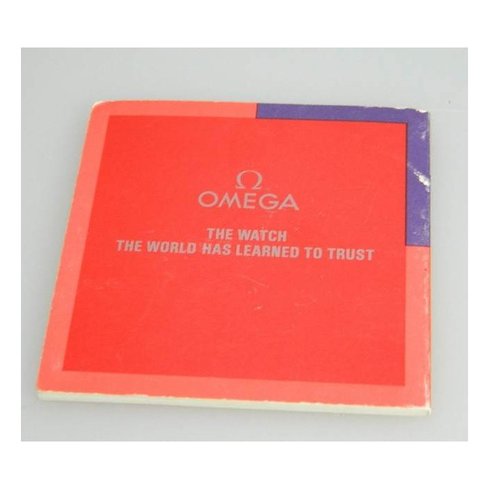 Livret Omega Cal 1365