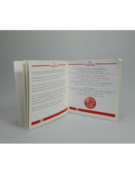 Livret Omega Cal 1365