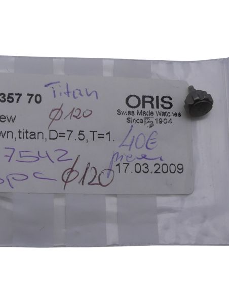 Oris 7542 couronne - crown