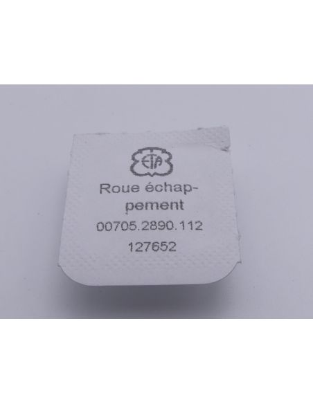 ETA 2890 - 705 Roue d'échappement (à l'unité) - Escape wheel (per unit)