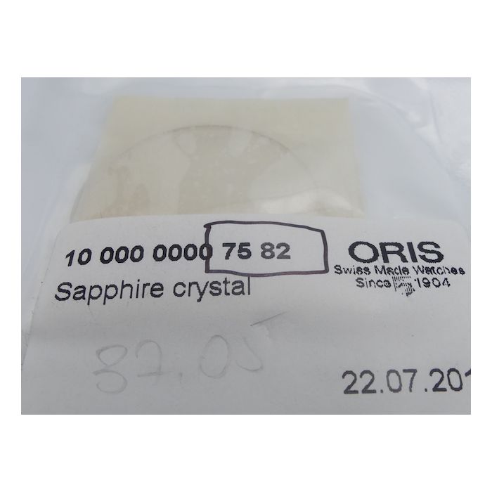 copy ofOris 7567 verre - glass