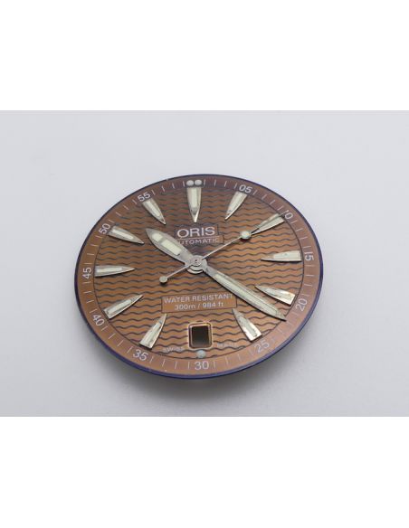 Oris Diver date 7533 Cadran Chocolat- Patina Dial 