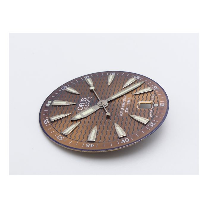 Oris Diver date 7533 Cadran Chocolat- Patina Dial 