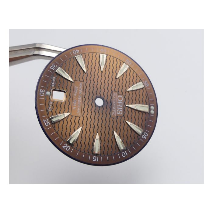 Oris Diver date 7533 Cadran Chocolat- Patina Dial 