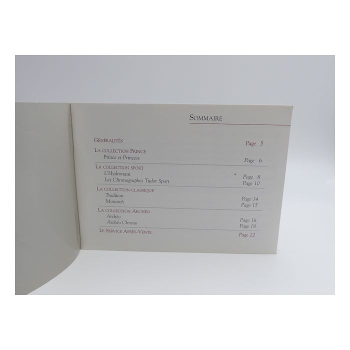 Tudor booklet 2002