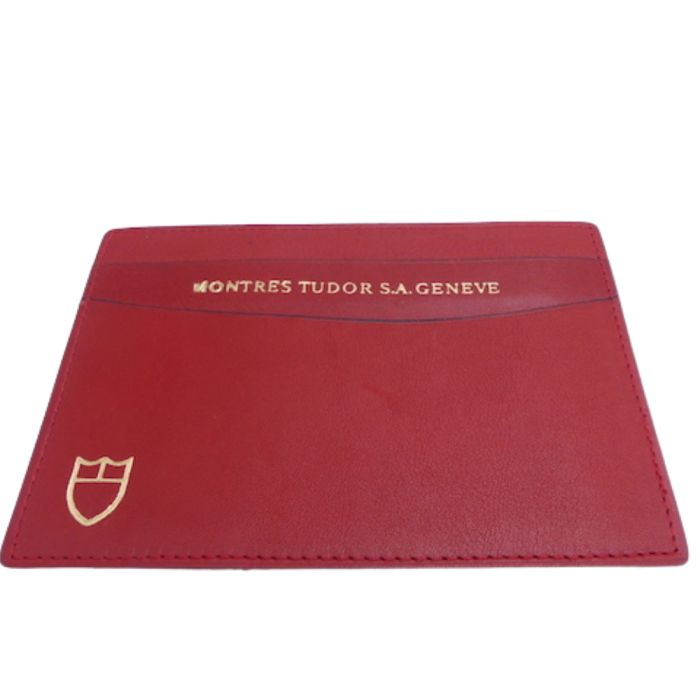 Tudor Porte-Carte cuir - Leather card holder - 102.00.03