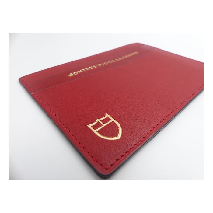 Tudor Porte-Carte cuir - Leather card holder - 102.00.03