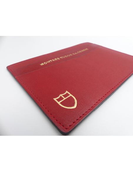 Tudor Porte-Carte cuir - Leather card holder - 102.00.03