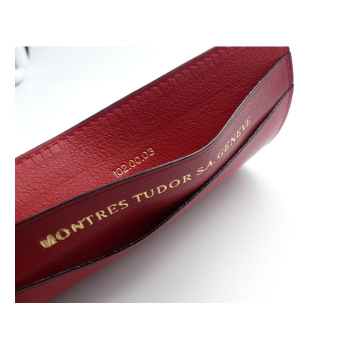 Tudor Porte-Carte cuir - Leather card holder - 102.00.03