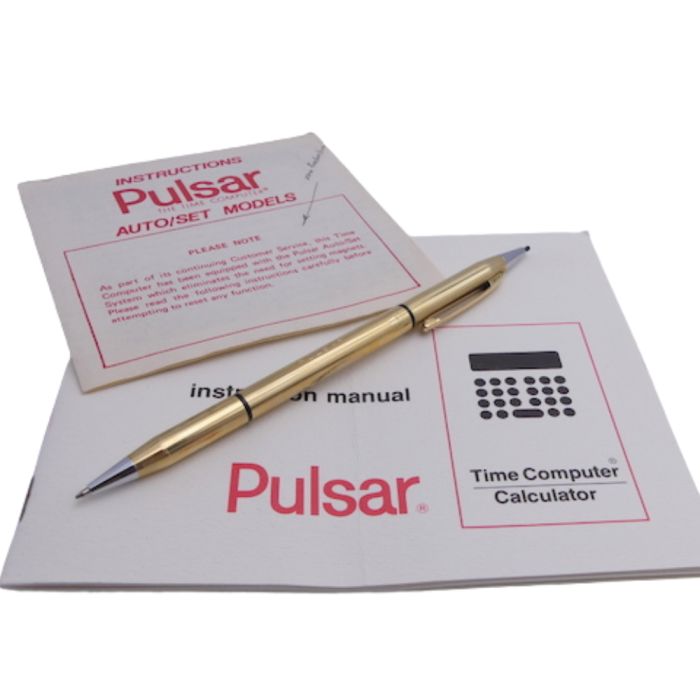 copy ofPulsar Calculator stylo + booklet
