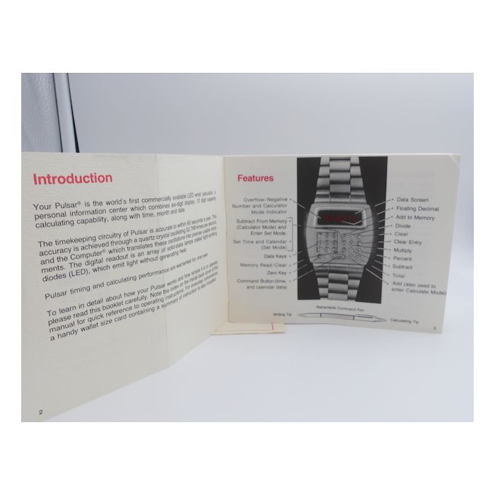 copy ofPulsar Calculator stylo + booklet